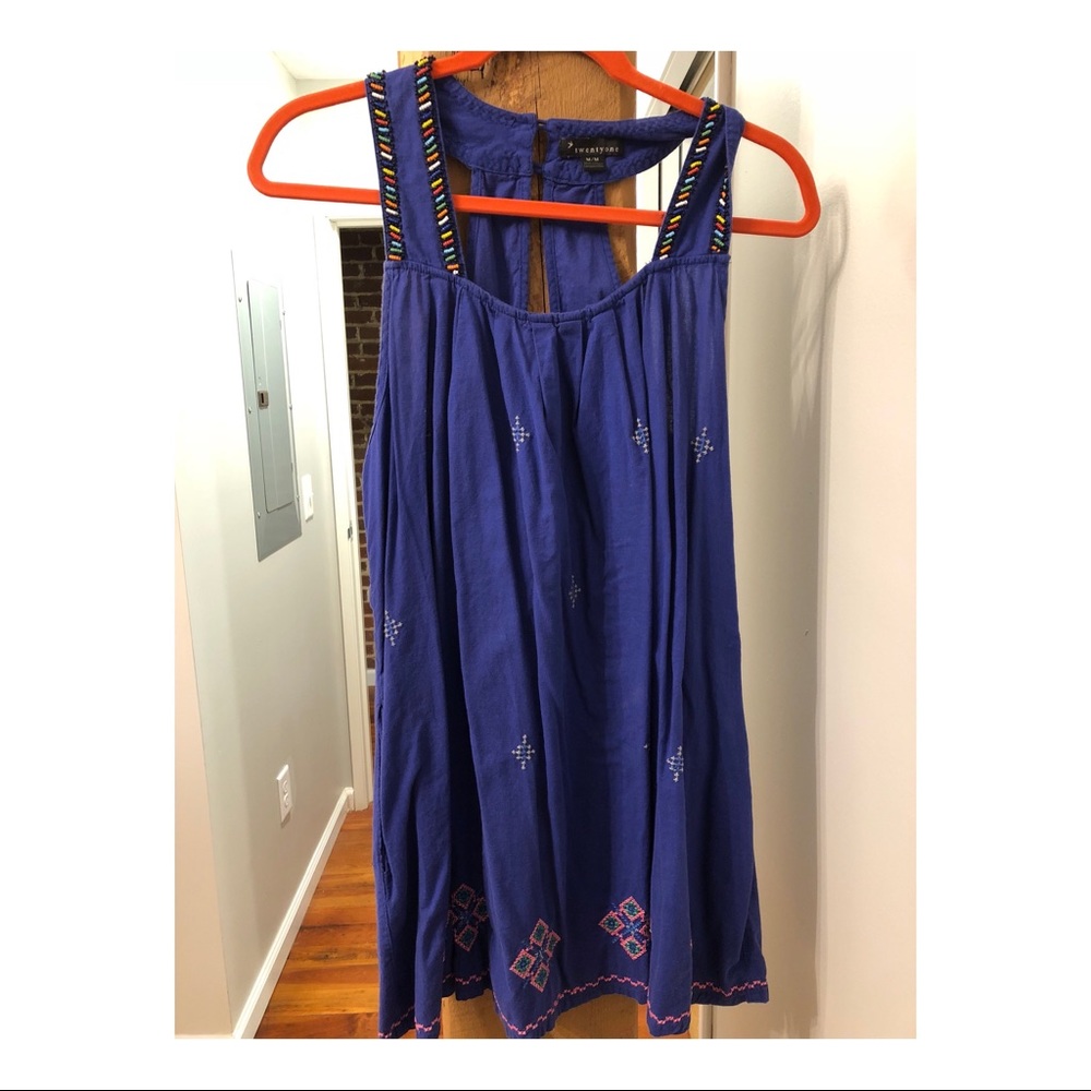 Indigo Short Dress